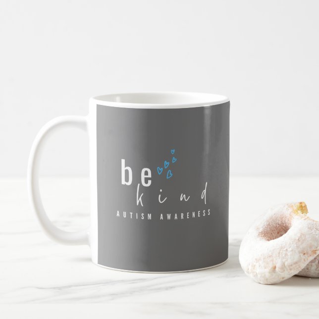 consciência autista. seja gentil. Canecas (Com Donut)