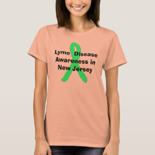 Consciência da doença de Lyme na Camisa das Mulher