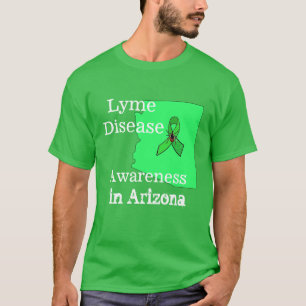 Consciência da doença de Lyme na camisa de Arizona