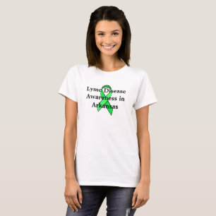 Consciência da doença de Lyme na camisa do Arkansa