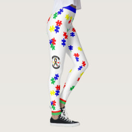 Conscientização do Autismo - Leggings