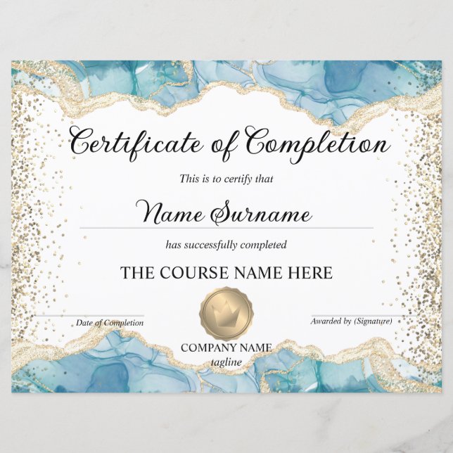 Consecução do Certificado de Conclusão do Diploma (Frente)