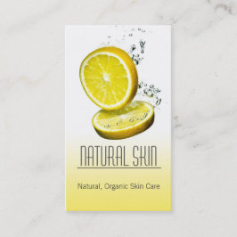 Conselheiro de saúde da pele Beautician cartão de 