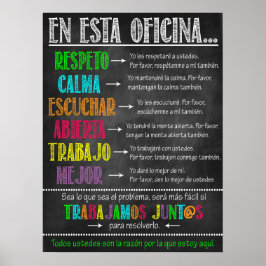 Conselheiro espanhol Poster
