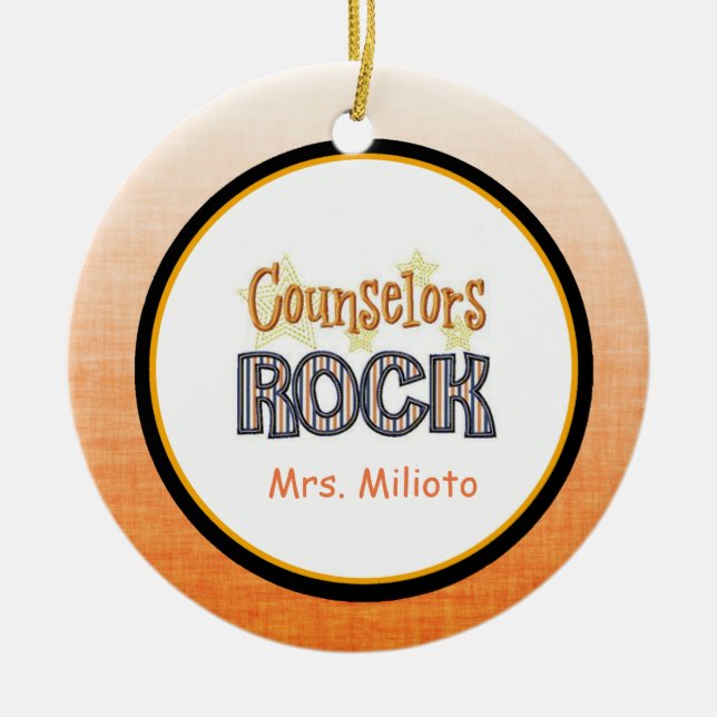 Conselheiros do Enfeites de natal Rock (Frente)