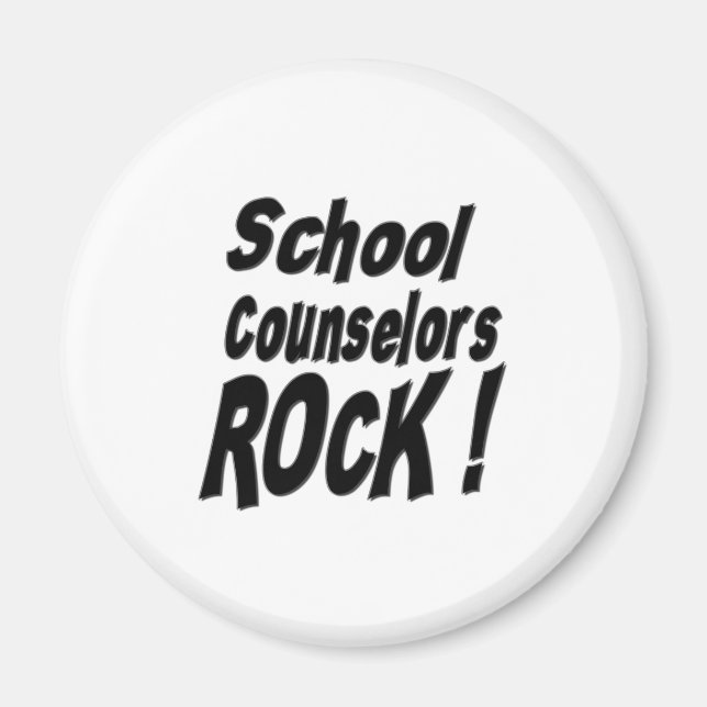 Conselheiros Escolares Rock! Íman (Frente)