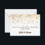 Conselho Cartão de Aviso de Casamento de Folha de Folha Dou<br><div class="desc">Este é o Vazio de Cartão de Aviso de Casamento de Foil Glitter Dourado Elegante. Este cartão com brilho dourado. É perfeito como cartões de casamento,  cartões de visitas e muito mais. Clique no botão personalizar para personalizar o design.</div>