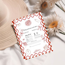 Cartão de Chá de fraldas de previsão de bebê de pi