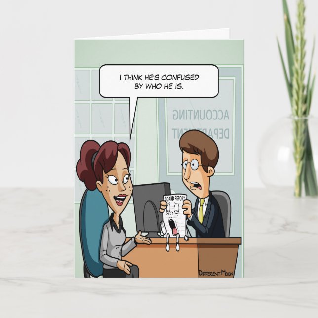 Conselho Contabilístico do Cartão de Aniversário P (Frente)