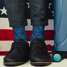 Conselho do Circuito Impresso Azul do Marinho Mode