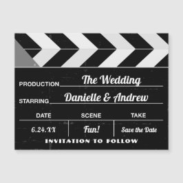 Conselho do clipe de filme Casamento branco preto