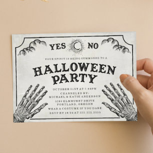 Conselho Espírito Convite para Festa de Hallowee
