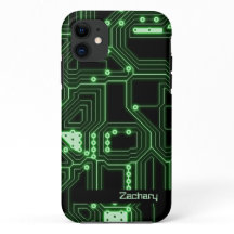 Conselho Neon Green Circuit | Capa de telefone per
