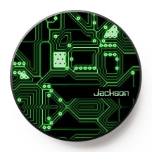 Conselho Neon Green Circuit | Personalizado