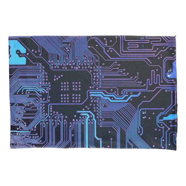 Conselho Nerd de saída PCB Blue Electronic Circuit (Frente-Esquerda)