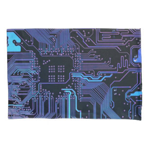 Conselho Nerd de saída PCB Blue Electronic Circuit