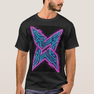 Conselho T-Shirt Cyber Neon X Circuit