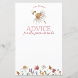 Conselhos de Chá de fraldas de Flores Selvagens pa