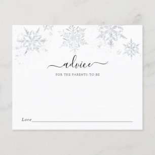 Conselhos de Inverno para Futuros Pais - Floco de 