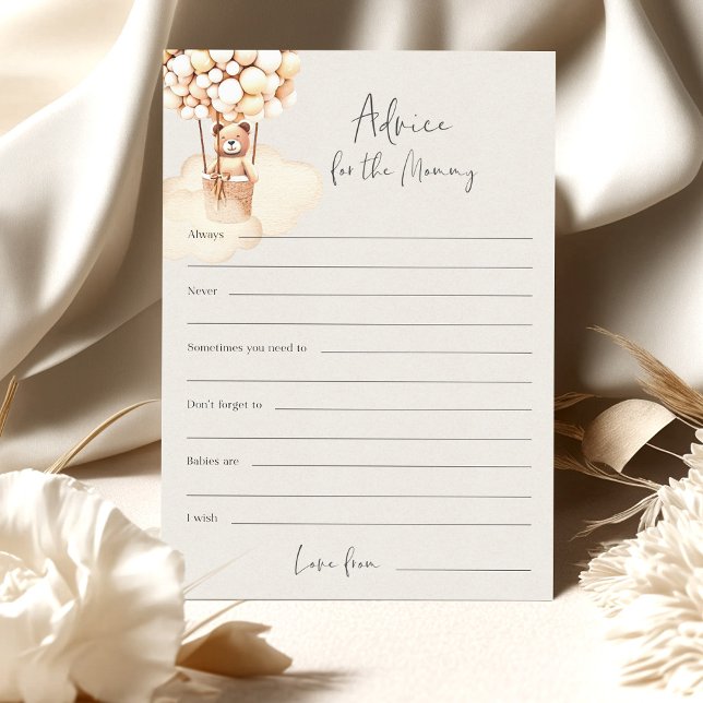 Conselhos de Jogo de Chá de fraldas de Urso para M (Criador carregado)