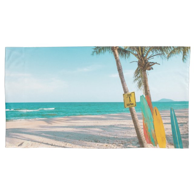 conselhos de surf no travesseiro decorativo de pra (Frente)