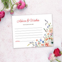 Conselhos e Desejos de Chás de panela Florais Eleg