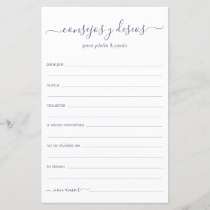 Conselhos e Desejos Espanhol