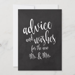 Conselhos e Desejos Sinal de Quadro de Giz Acessív