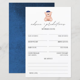 Conselhos e predições Bonjour Bebe Chá de fraldas