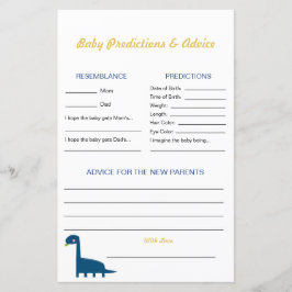 Conselhos e Predições Jogo do Chá de fraldas do Di