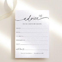 Conselhos minimalistas para o cartão de recém-casa