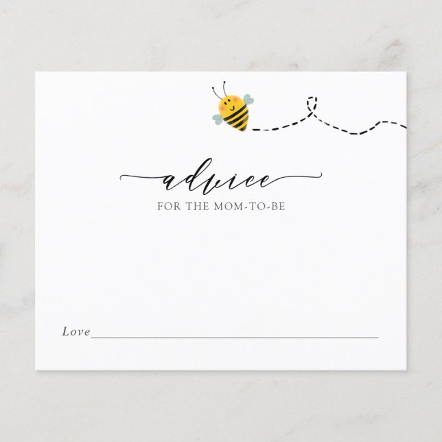 Conselhos para a Mamãe-a-abelha (Frente)