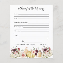 Conselhos para as Mamães | Jogo Chá de fraldas