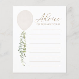 Conselhos para o Jogo de Chá de fraldas do Balão B