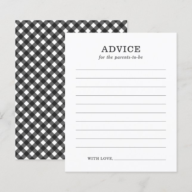 Conselhos para o Jogo de Chá de fraldas Russo de C (Frente/Verso)