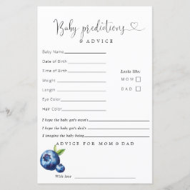 Conselhos sobre previsões de Chás de fraldas de mi