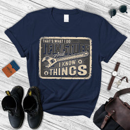 Conserto Coisas Camisa | Camisa Pai | Presente de