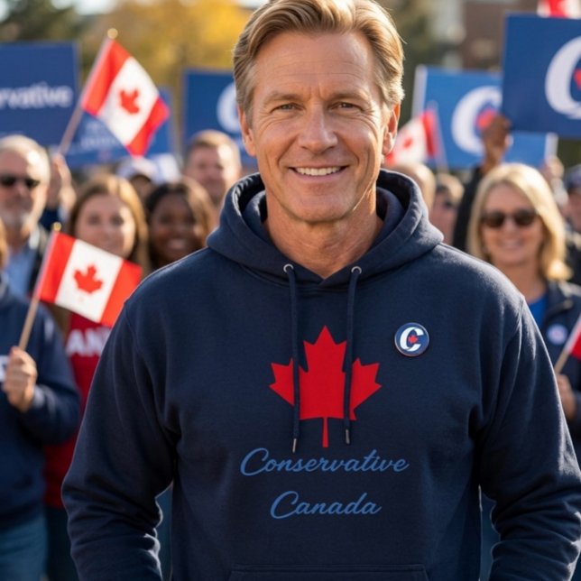 Conservative Canadá Moletom (Criador carregado)