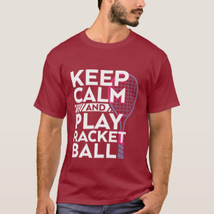 Conserve Calm Play Racket Ball T-shirt atleta desp
