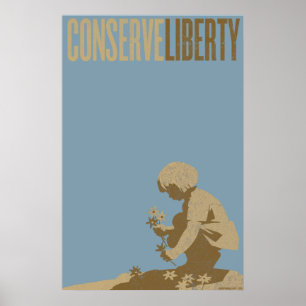 Conserve o impressão da liberdade