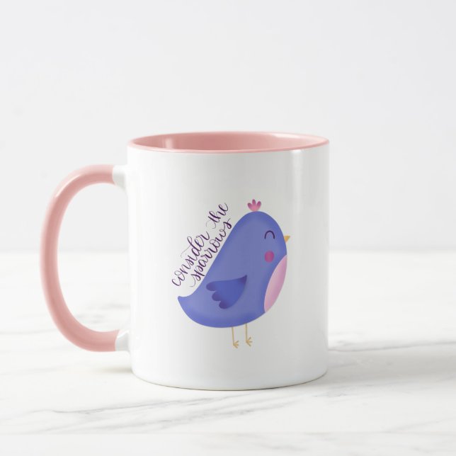 Considere a caneca Sparrows (Esquerda)