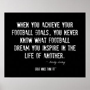 Consiga seu poster dos objetivos do futebol com