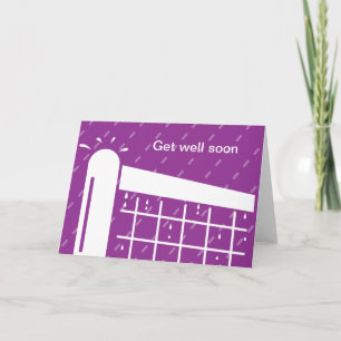 Consiga um bom cartão para os jogadores de tênis