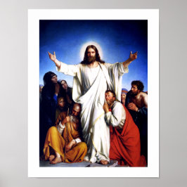 "Consolator" de Carl Bloch. Impressão de arte