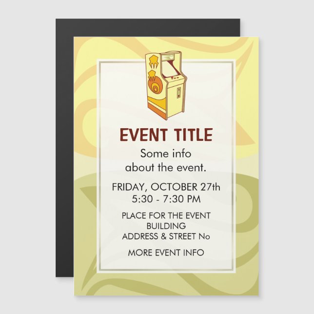 Console de Jogos de Arcade Alto (Frente/Verso)