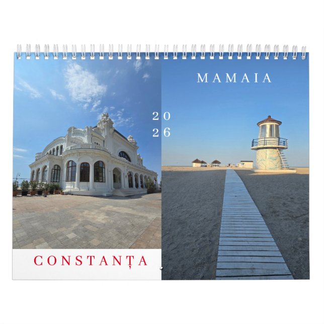 Constanta e Mamaia 2026 calendário (Capa)