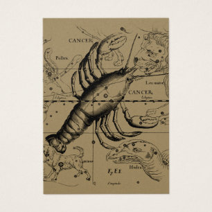 Constelação cancer Hevelius 1690 de junho de 21