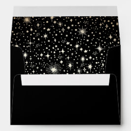 Constelação de Estrelas Noturnas Estreladas Místic