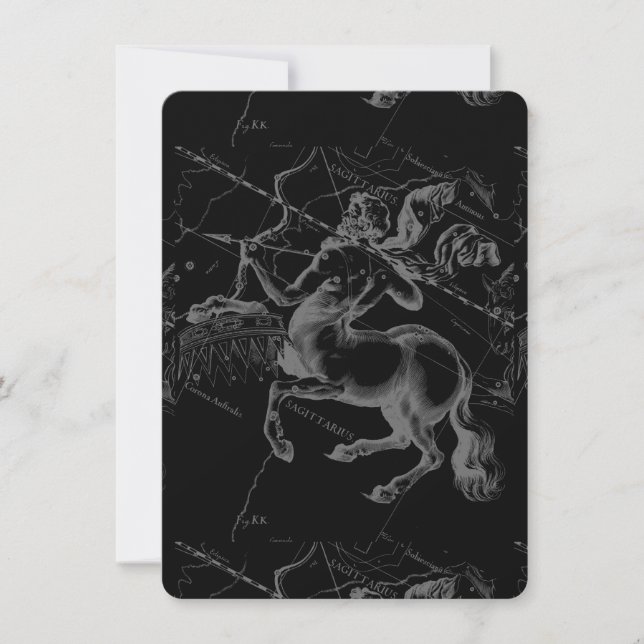 Constelação Sagittarius Hevelius1690 nov22-dez21 (Frente)