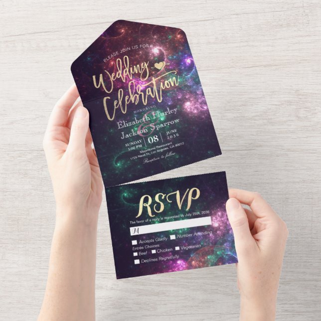 Constelações da Nebula Galáxia Casamento Gordo RSV (Aba destacável)